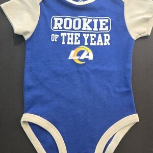 NFL Blue and Cream Bodysuit Sporty One Piece